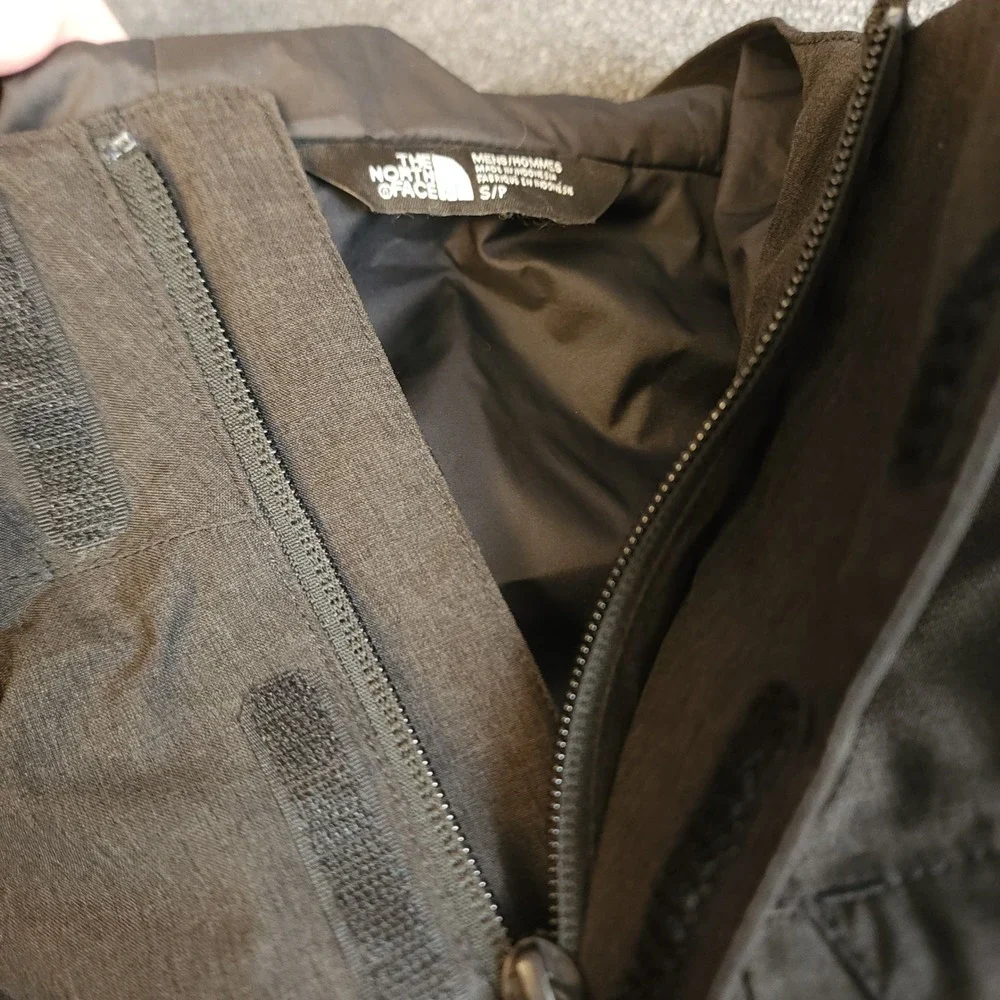 The North Face Dryvent Hooded Jacket Mens Dark Gray Outdoor Water Resistant Tech